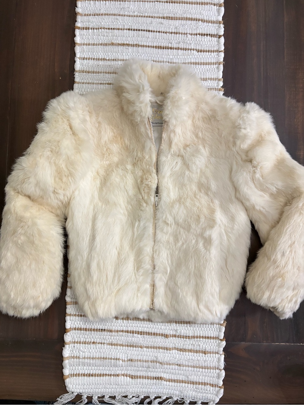 Vintage Princess Caravelle real fur jacket
